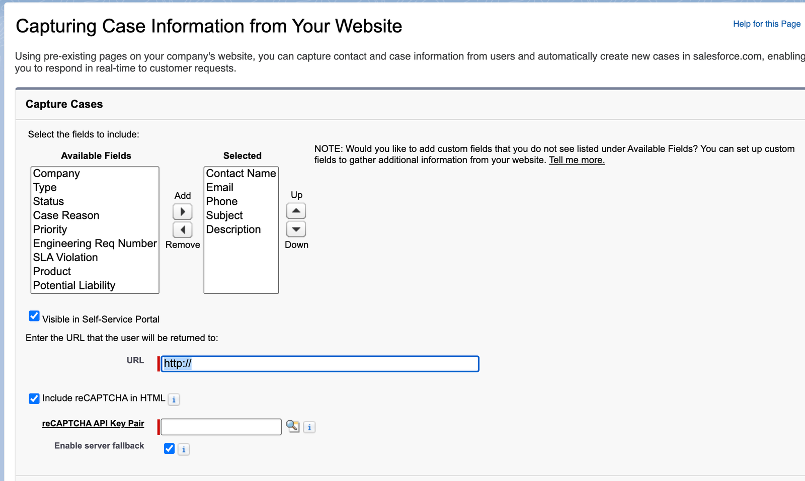 generate web form